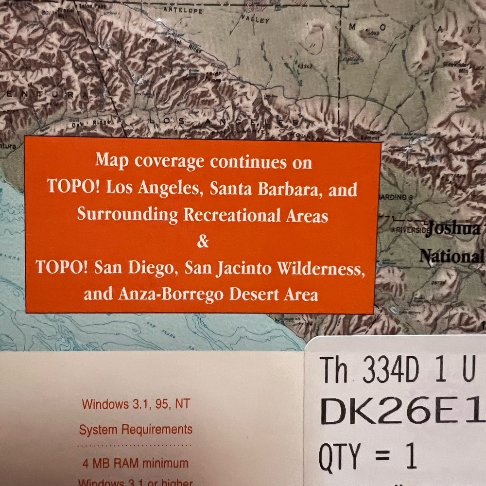 TOPO! Interactive Maps on CD-ROM - Picture 9 of 14